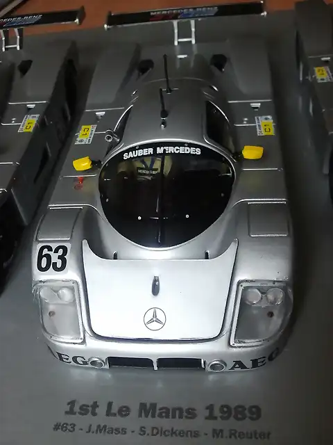 Sauber Mercedes C9 1? Le Mans 1989 Slot.it Ref