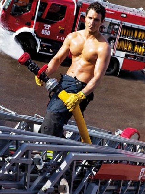 Calendario Bomberos Zaragoza 2009-Marzo Calendario Bomberos Zaragoza 2009-Marzo