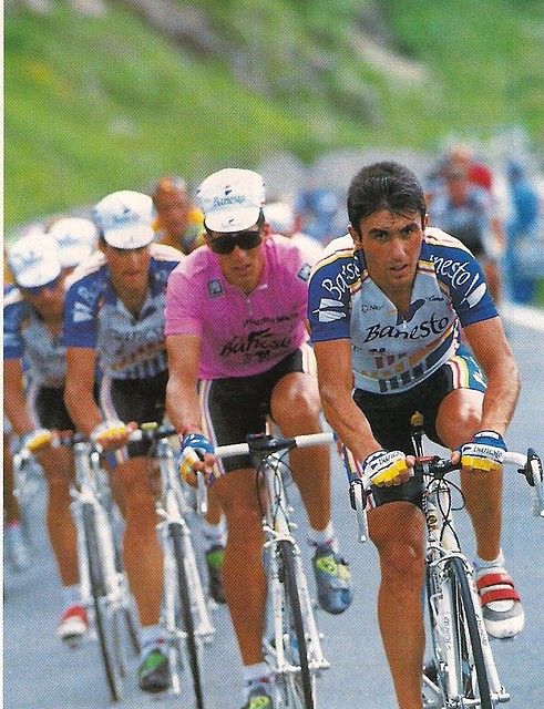 INDURAIN,GIRO1993,PRUDEN INDURAIN,JOSE LUIS DE SANTOS