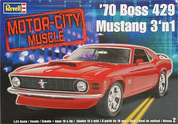 Revell Ford Mustang Boss 429 '70 3 in 1