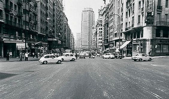 Madrid Gran Via - San Bernardo 1972