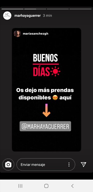 Marhaya Guerrer IG Stories 23-7-2020 (2) Marhaya Guerrer IG Stories 23-7-2020 (2)