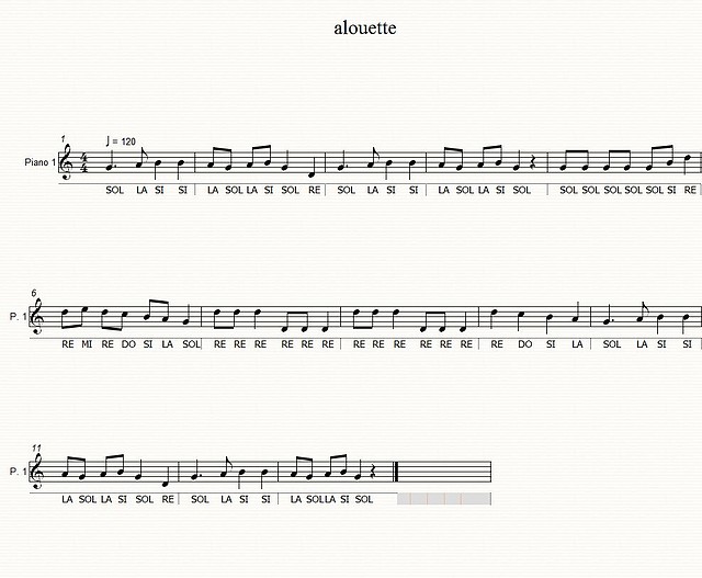 ALOUTE NOTAS