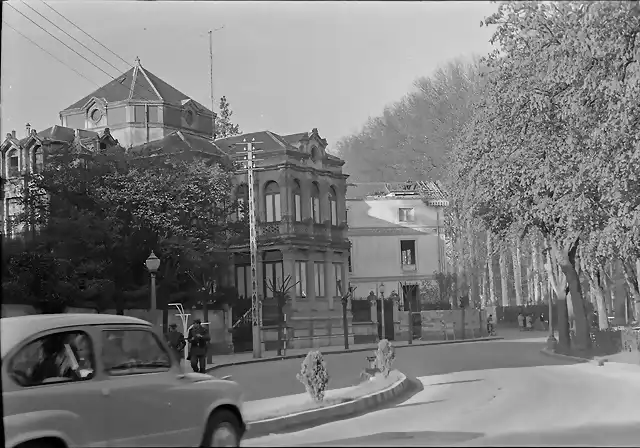 Vitoria Gasteiz - Zusammenfluss der Stra?en La Florida und Ram?n y Cajal, 1963