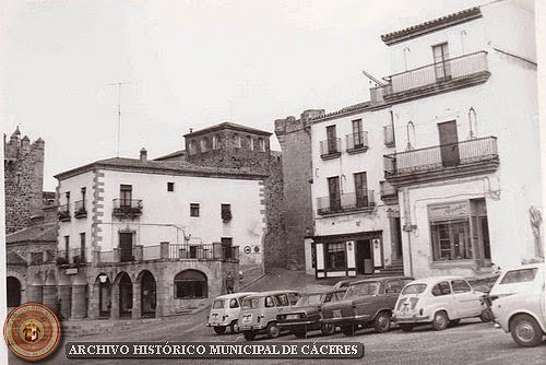 Caceres Pl. Mayor 1972 (2)