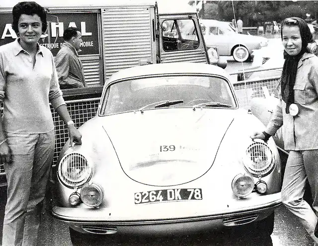 Porsche 356 Coup - TdF'60 - Annie Soisbault Cancre - 01