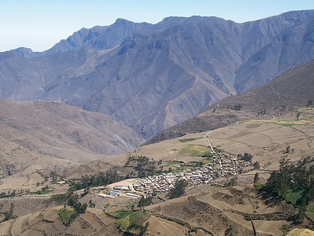 Vista Panorámica del Distrito de Huayán IV (Huarmey-Ancash)