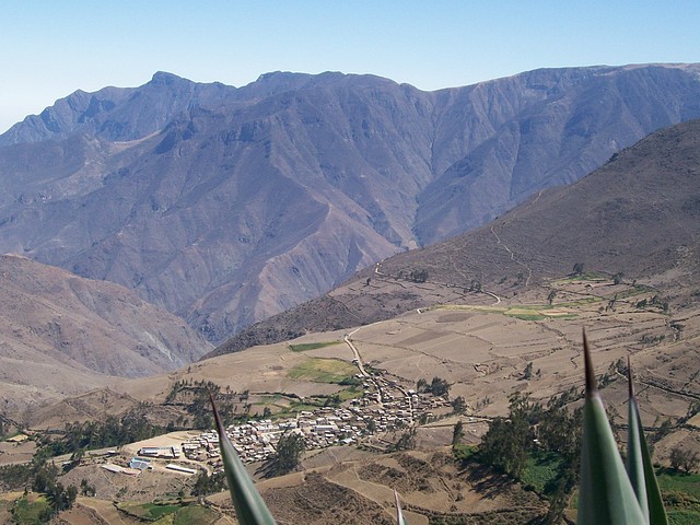 Vista Panorámica del Distrito de Huayán III (Huarmey-Ancash)