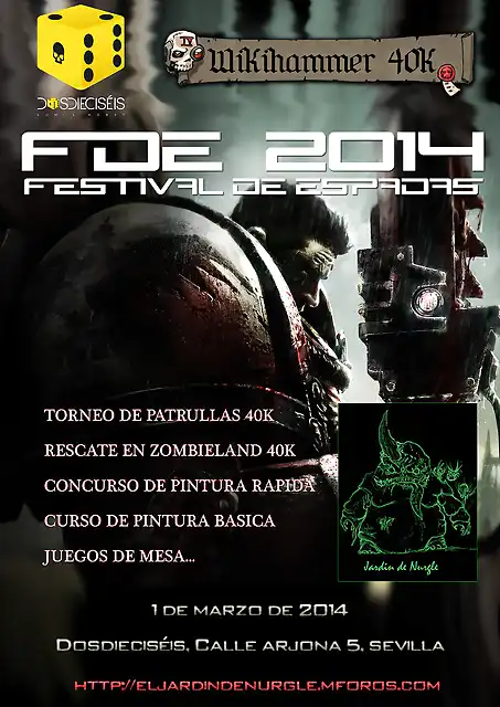 cartel FDE 2014 SEVILLA