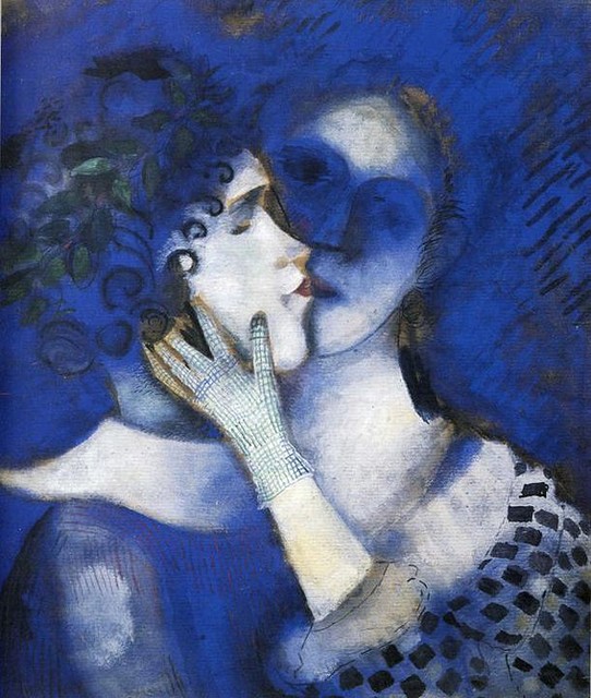 marc-chagall-les amants blue