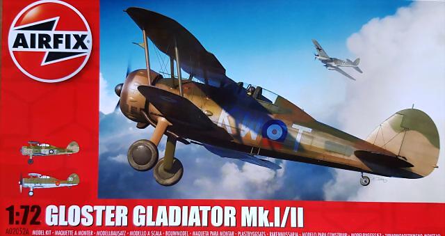 Airfix - Gloster Gladiator Mk.I-Mk.II - 1-72