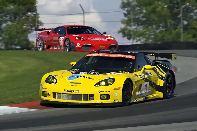 a13 Corvette Racing Next-Generation C6.R Mid-Ohio August 8, 2009