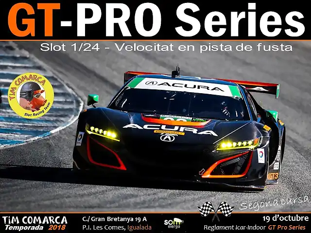 Cartell GT Pro - Cursa 2