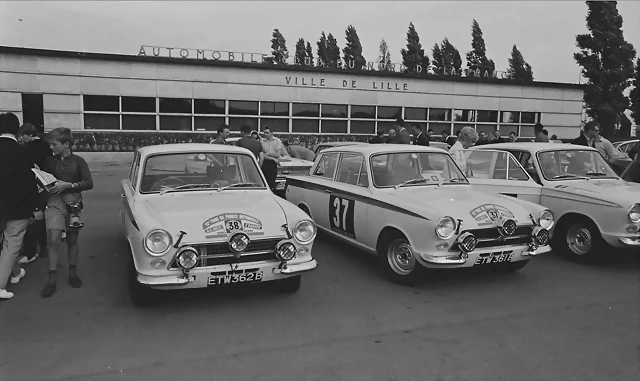 Ford Lotus Cortina - TdF'64 - x3 Ford Lotus Cortina - TdF'64 - x3