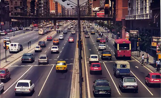 Barcelona Av. Meridiana 1982