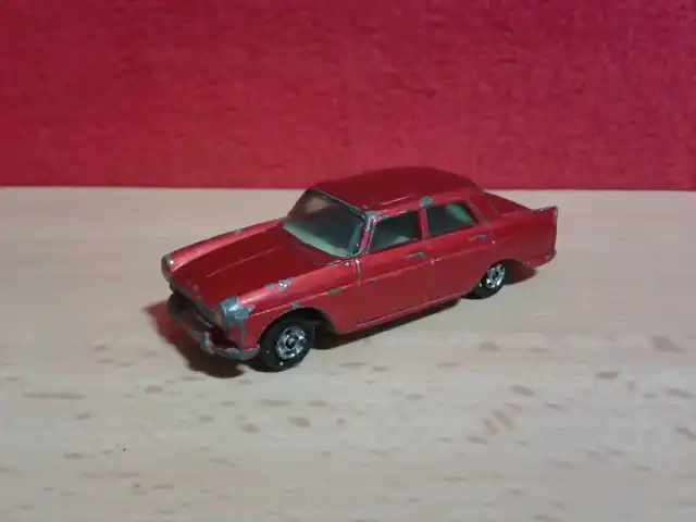 5c Peugeot 404 rojo metalizado (serie 10)