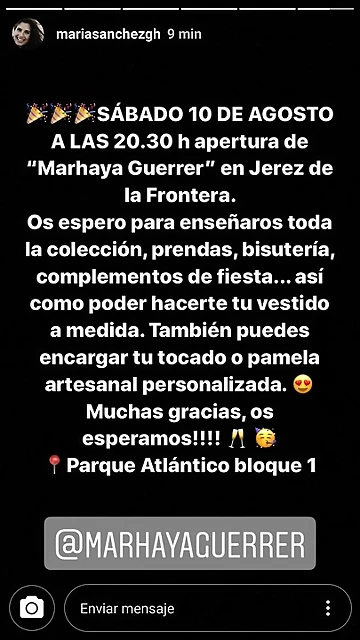 Mar?a IG Stories 7-8-2019 (4) Mar?a IG Stories 7-8-2019 (4)