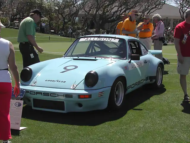 porsche 911 iroc azul