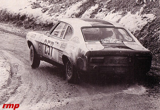 Ford Capri RS 2600 - Montecarlo '71 - Fritzinger-Zapf