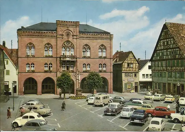 Tauberbischofsheim Markt Platz Alemania