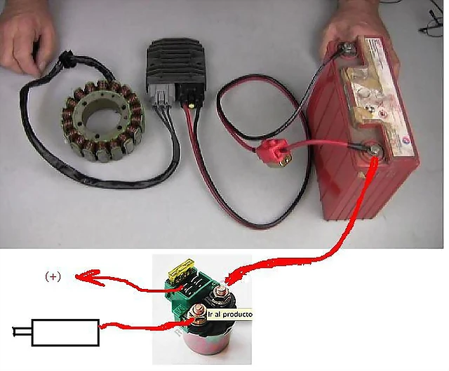 MosFet carga