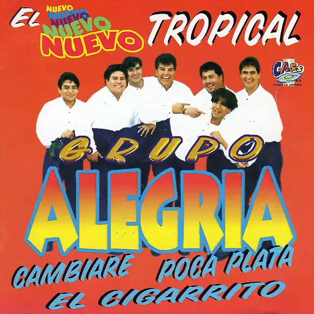 Alegria - El Nuevo Nuevo Tropical (1997) Delantera