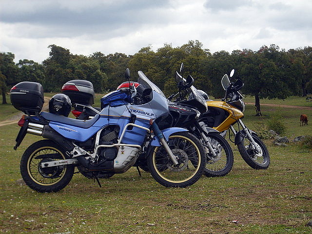 las 3 transalp juntas