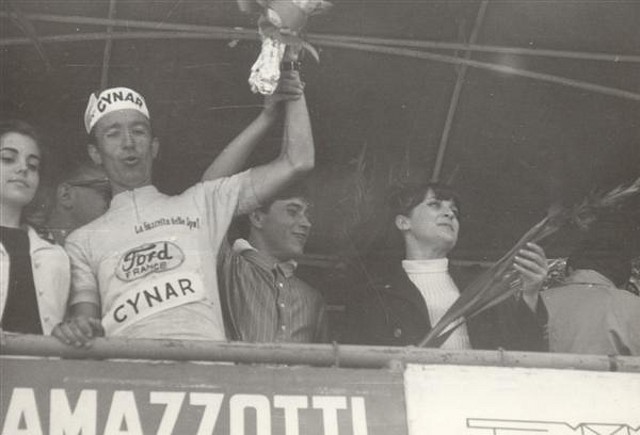 J.JIMENEZ CON LA MAGLIA GIRO1966