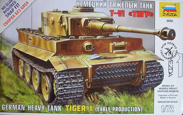 Zvezda - Tiger - Early Production - 1-35