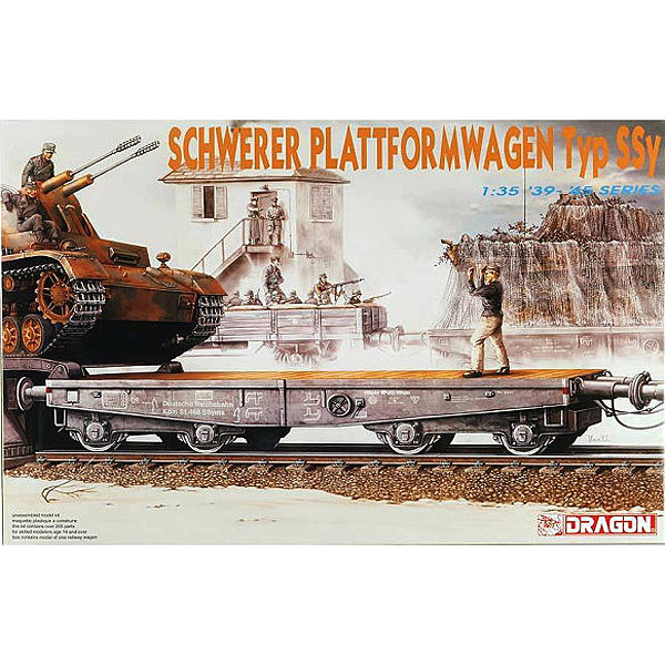 dragon-6069-Schwerer-Plattformwagen