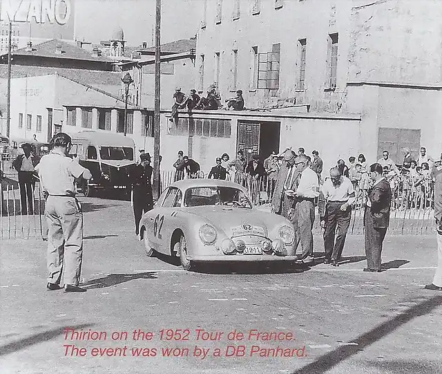 Porsche 356 Coup - TdF'52 - Gilberte Thirion - Ingeborg Polensky