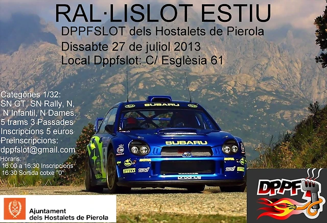 cartell ralli estiu