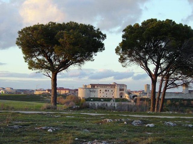 vista de cuellar desde las lomas