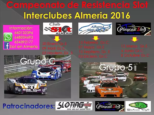 Campeonato de Resistencia Slot Interclubes Almeria 2016 (2)