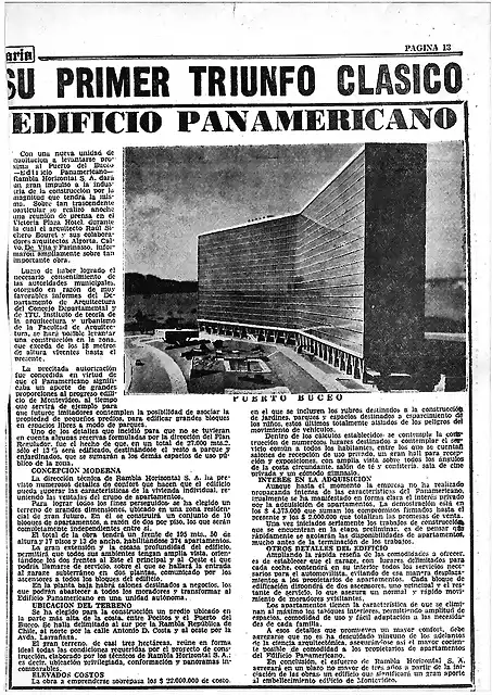el Diario Edificio PANAMERICANO    2