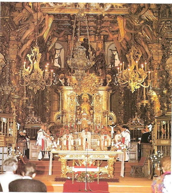Altar Exento Dorado Compostela