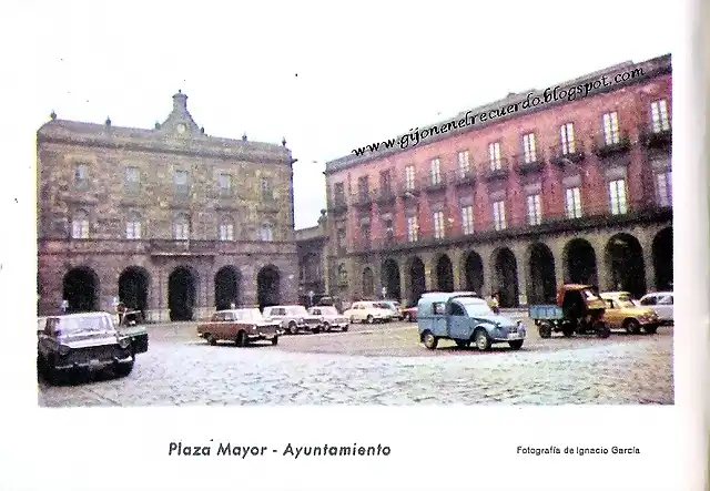 Gijon Pl. Mayor Ayto. Asturias