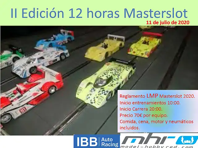 II Edicin 12 horas Masterslot 11JUL2020