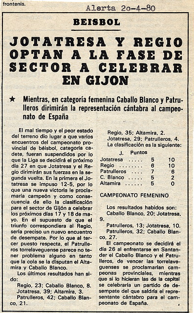 1980.04.20 Liga cadete