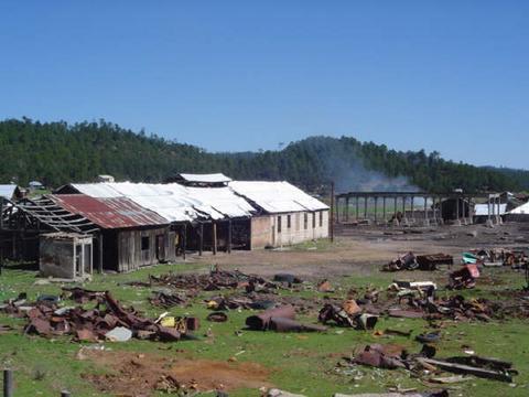 Ruinas de la fabrica