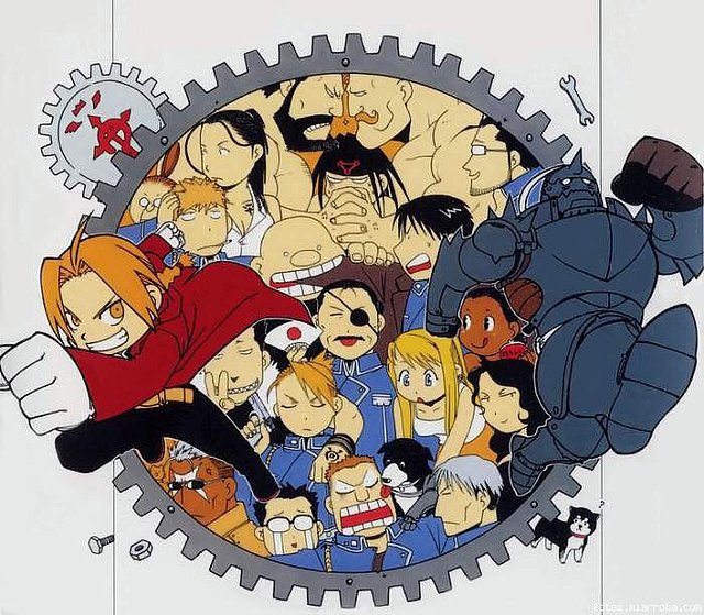 Full Metal Alchemist.