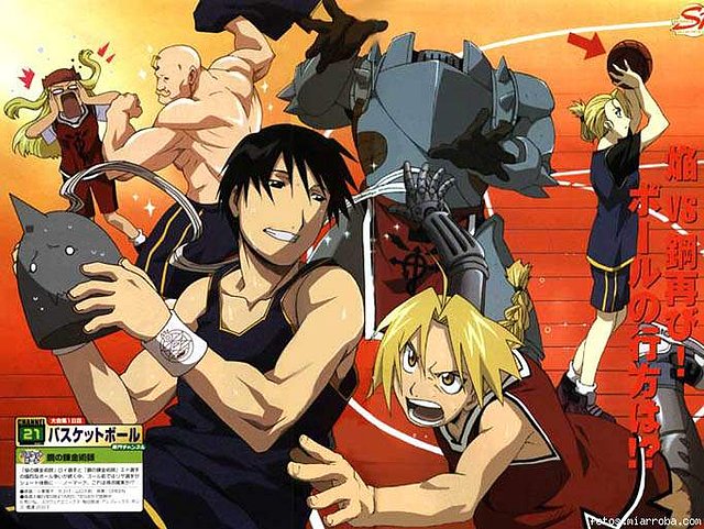 Full Metal Alchemist.