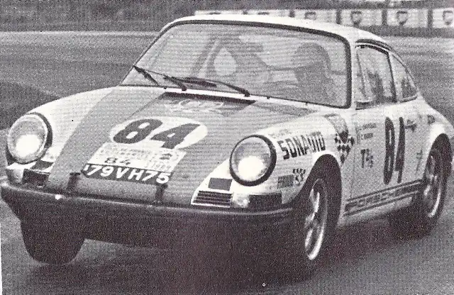 Porsche 911 - TdF'69 - Chasseuil-Baron - 01