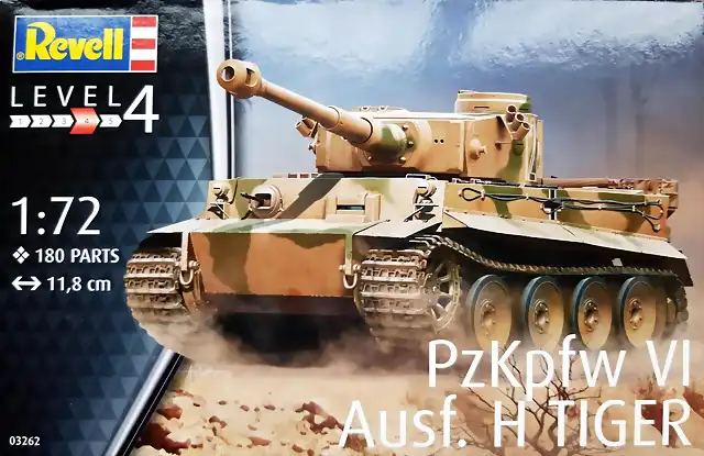 Revell - Sd.Kfz.181 Panzer VI Tiger-I Ausf H - 1-72