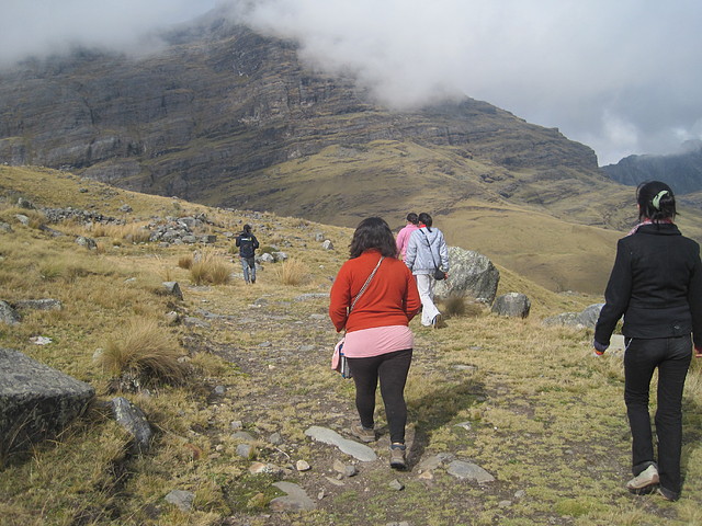 trekking a Cushuro trekking a Cushuro
