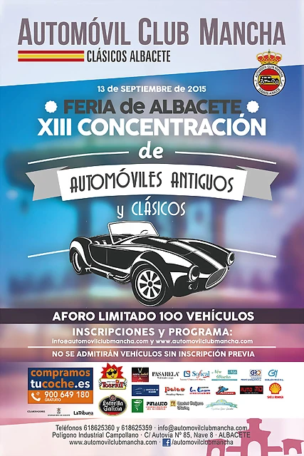 Cartel Feria 2015 Club Mancha Patrocinadores Cartel Feria 2015 Club Mancha Patrocinadores