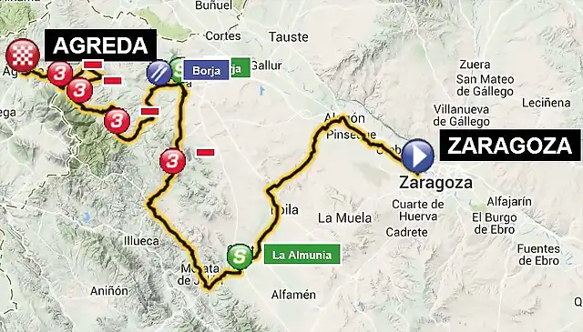 Ruta Zaragoza Agreda