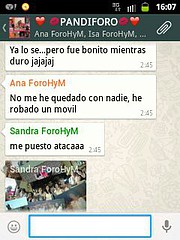 Hugo wassapeando 9 Hugo wassapeando 9