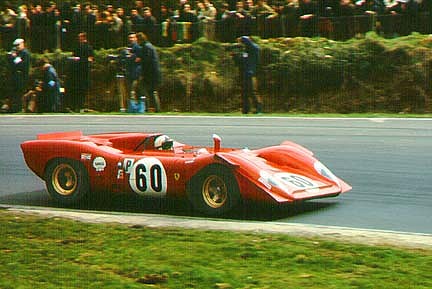 Chris Amon - Ferrari 312 P Brands Hatch \'69