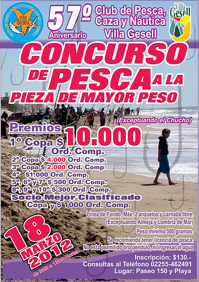 club pesca villa gesell